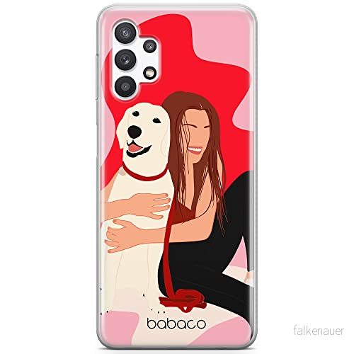 ERT GROUP mobiltelefonfodral för Samsung A32 5G originalt och officiellt licensierat Babaco mönster Dogs 006 Vit optimalt anpassad till formen på mobiltelefonen, fodral tillverkad av TPU plast 5905131003607