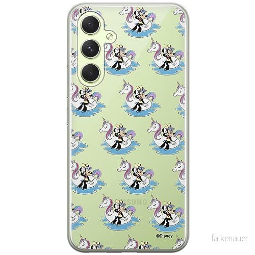 ERT GROUP mobiltelefonfodral för Samsung A54 5G originalt och officiellt licensierat Disney mönster Minnie 030 optimalt anpassad till formen på mobiltelefonen, gedeeltelijk transparant 5905511794125