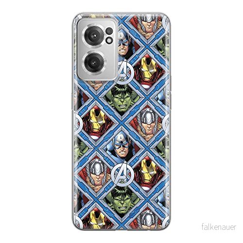 ERT GROUP mobiltelefonfodral för Oneplus NORD CE 2 originalt och officiellt licensierat Marvel mönster Avengers 004 optimalt anpassad till formen på mobiltelefonen, fodral tillverkad av TPU plast 5905511297817