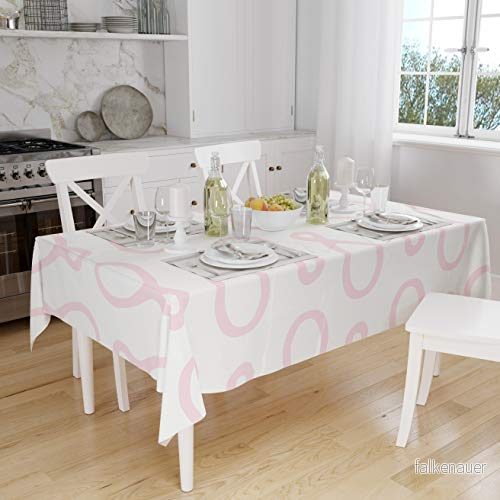 Bonamaison Köksdekoration Bordsduk Slumpmässigt mönster 140 x 160 cm Turkiet 4546679598487
