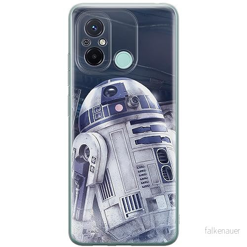 ERT GROUP mobiltelefonfodral för Xiaomi REDMI 12C/ 11A originalt och officiellt licensierat Star Wars mönster R2D2 001 anpassad till formen på mobiltelefonen, fodral tillverkad av TPU plast 5905511855116
