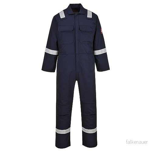 Portwest BIZ5 BizWeld Iona overaller, Size: Medium, Marinblått Xsp, 1 5036108157389