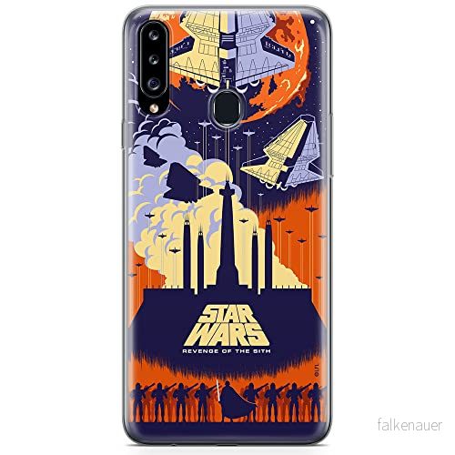 ERT GROUP mobiltelefonfodral för Samsung A20S originalt och officiellt licensierat Star Wars mönster 030 optimalt anpassad till formen på mobiltelefonen, fodral tillverkad av TPU plast 5904805440601