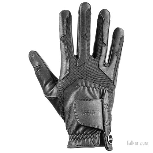 uvex ventraxion flexibel ridhandske för dam och herr hållbar optimal ventilation black 10 11 4043197306551