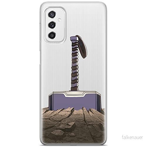 ERT GROUP mobiltelefonfodral för Samsung M52 5G originalt och officiellt licensierat Marvel mönster Thor 002 optimalt anpassad till formen på mobiltelefonen, gedeeltelijk transparant 5904805488436