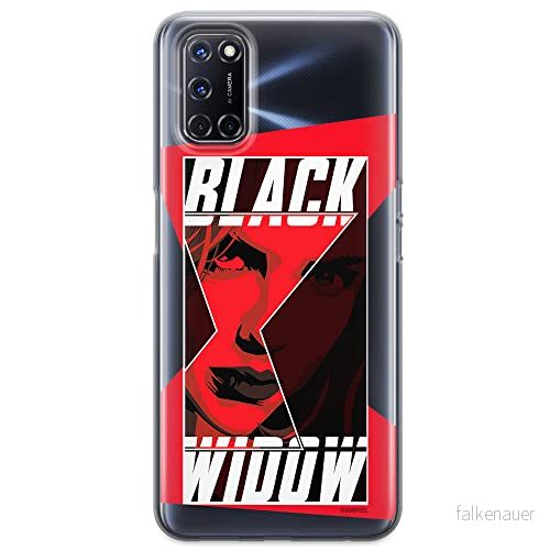 ERT GROUP mobiltelefonfodral för Oppo A92/ A72/ A52 originalt och officiellt licensierat Marvel mönster Black Widow 012 optimalt anpassad till formen på mobiltelefonen, gedeeltelijk transparant 5903040209547