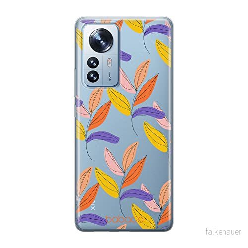 ERT GROUP mobiltelefonfodral för Xiaomi 12 PRO originalt och officiellt licensierat Babaco mönster Plants 007 optimalt anpassad till formen på mobiltelefonen, gedeeltelijk transparant 5905511525484