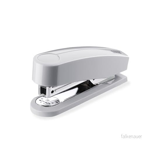 Novus B 2 häftapparat (25 ark, metall/plast, inkl. 200 häftapparater) grå 4009729009611