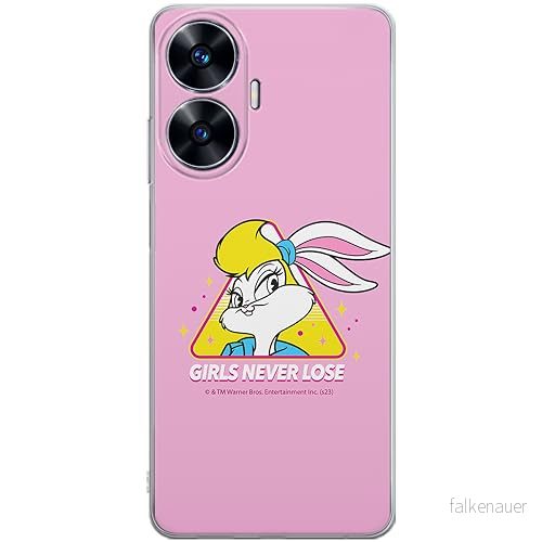 ERT GROUP mobiltelefonfodral för Realme C55 originalt och officiellt licensierat Looney Tunes mönster Lola 008 optimalt anpassad till formen på mobiltelefonen, fodral tillverkad av TPU plast 5905795072278