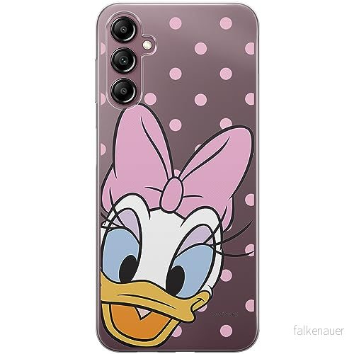 ERT GROUP mobiltelefonfodral för Samsung A14 4G/5G originalt och officiellt licensierat Disney mönster Daisy 004 optimalt anpassad till formen på mobiltelefonen, gedeeltelijk transparant 5905511816957
