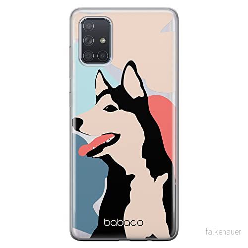 ERT GROUP mobiltelefonfodral för Samsung A71 5G originalt och officiellt licensierat Babaco mönster Dogs 001 Vit optimalt anpassad till formen på mobiltelefonen, gedeeltelijk transparant 5905131008084