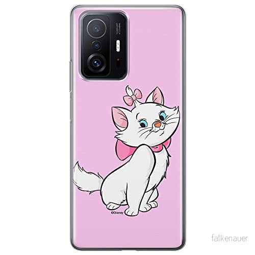 ERT GROUP mobiltelefonfodral för Xiaomi 11T 5G / PRO originalt och officiellt licensierat Disney mönster Marie 007 anpassad till formen på mobiltelefonen, fodral tillverkad av TPU plast 5905131128553