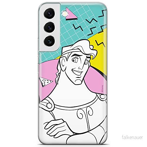 ERT GROUP mobiltelefonfodral för Samsung S22 originalt och officiellt licensierat Disney mönster Hercules 001 optimalt anpassad till formen på mobiltelefonen, fodral tillverkad av TPU plast 5904805310096