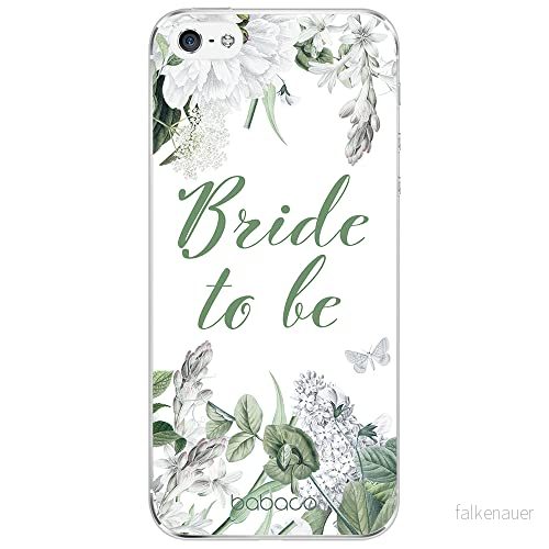 ERT GROUP mobiltelefonfodral för Iphone 5/5S/SE originalt och officiellt licensierat Babaco mönster Bride to be 005 optimalt anpassad till formen på mobiltelefonen, fodral tillverkad av TPU plast 5904805786433