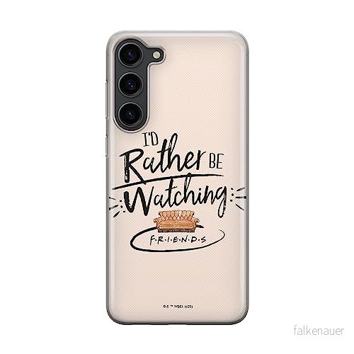 ERT GROUP mobiltelefonfodral för Samsung S23 PLUS originalt och officiellt licensierat Friends mönster 012 optimalt anpassad till formen på mobiltelefonen, fodral tillverkad av TPU plast 5905511445058