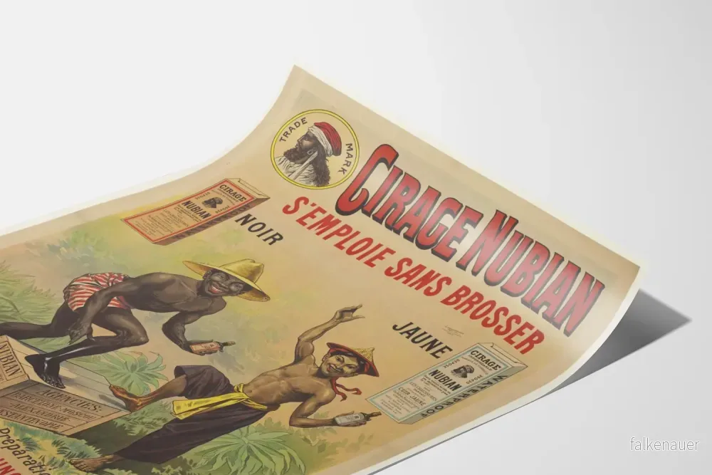 Poster Cirage Nubian - Vintagereklam för cirage utan borste - Bild 3