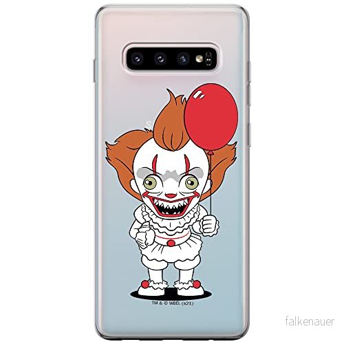 ERT GROUP mobiltelefonfodral för Samsung S10 PLUS originalt och officiellt licensierat Horror mönster It 006 optimalt anpassad till formen på mobiltelefonen, gedeeltelijk transparant 5905131957368
