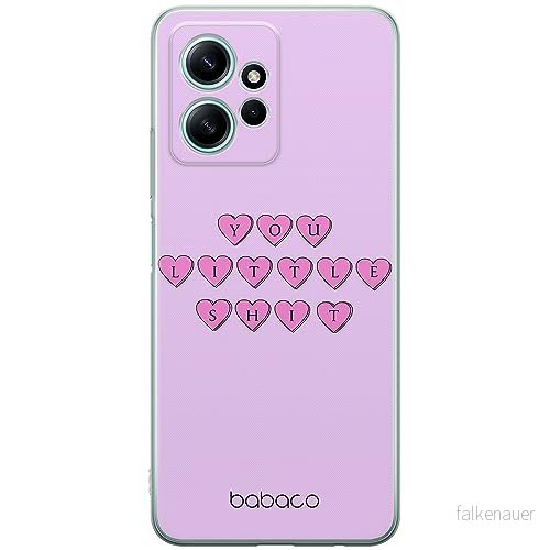 ERT GROUP mobiltelefonfodral för Xiaomi REDMI NOTE 12 4G originalt och officiellt licensierat Babaco mönster 90's Girl 015 anpassad till formen på mobiltelefonen, fodral tillverkad av TPU plast 5905511942076