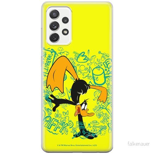 ERT GROUP mobiltelefonfodral för Samsung A33 5G originalt och officiellt licensierat Looney Tunes mönster Duffy 003 optimalt anpassad till formen på mobiltelefonen, fodral tillverkad av TPU plast 5905795131326