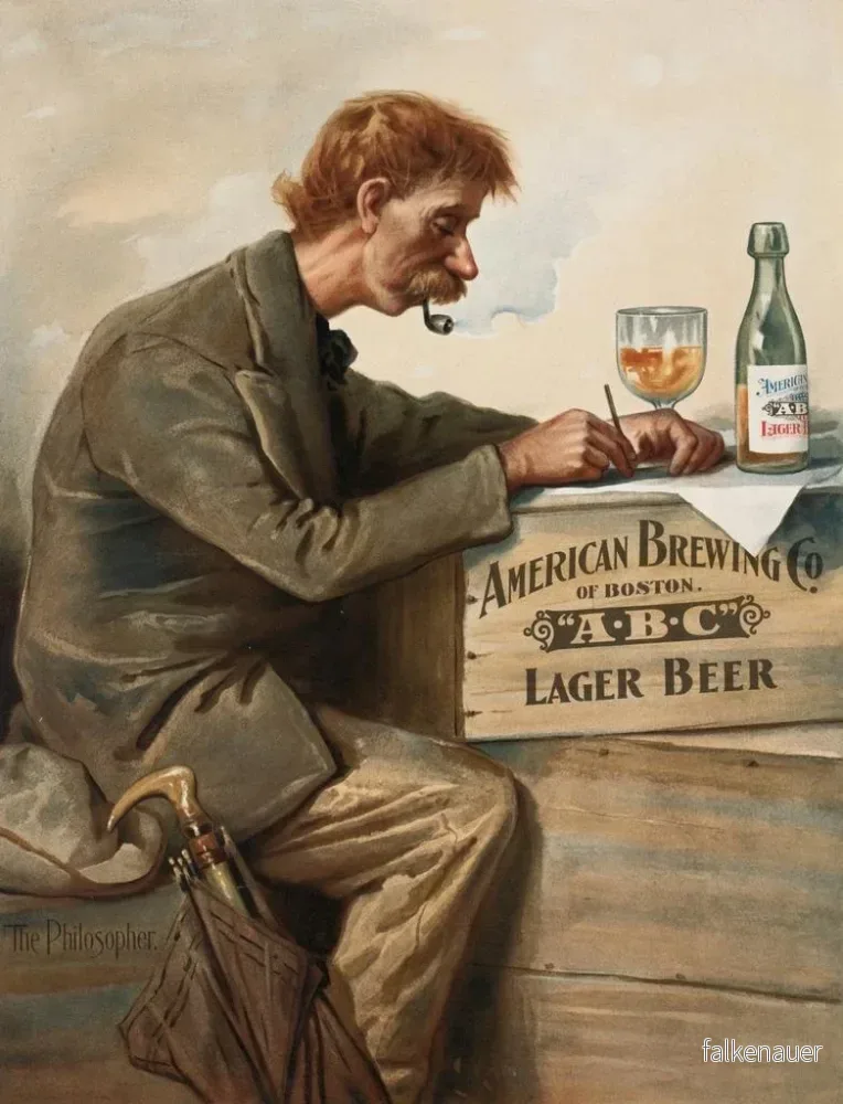 Målning Le philosophe - Anonym | Konsttryck - Bild 2