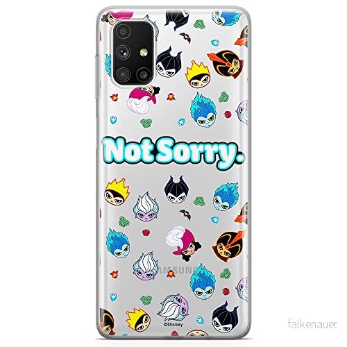 ERT GROUP mobiltelefonfodral för Samsung M51 originalt och officiellt licensierat Disney mönster Villains 005 optimalt anpassad till formen på mobiltelefonen, gedeeltelijk transparant 5905131380951