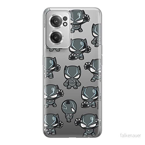 ERT GROUP mobiltelefonfodral för Oneplus NORD CE 2 originalt och officiellt licensierat Marvel mönster Black Panther 016 optimalt anpassad till formen på mobiltelefonen, gedeeltelijk transparant 5905511292379