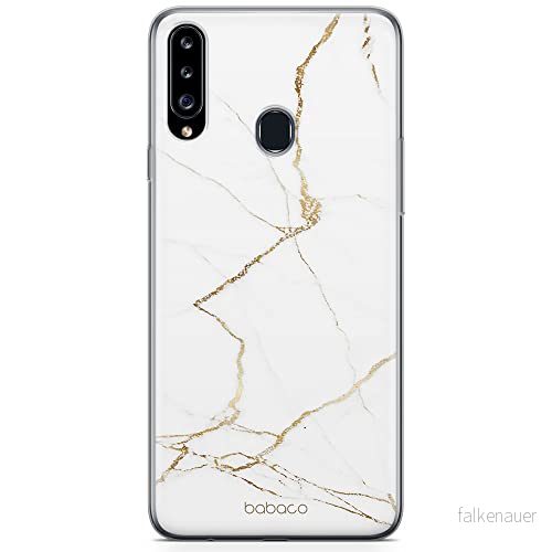 ERT GROUP mobiltelefonfodral för Samsung A20S originalt och officiellt licensierat Babaco mönster Marble 014 optimalt anpassad till formen på mobiltelefonen, fodral tillverkad av TPU plast 5904805439315