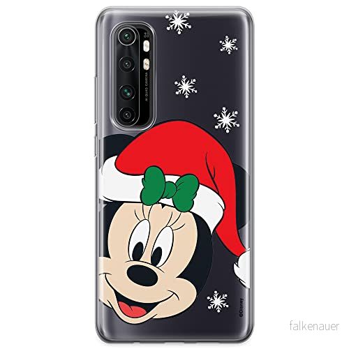 ERT GROUP mobiltelefonfodral för Xiaomi MI NOTE 10 Lite originalt och officiellt licensierat Disney mönster Minnie 060 optimalt anpassad till formen på mobiltelefonen, gedeeltelijk transparant 5903932043341