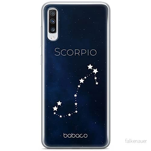 ERT GROUP mobiltelefonfodral för Samsung A70 originalt och officiellt licensierat Babaco mönster Zodiac Constellation 008 anpassad till formen på mobiltelefonen, fodral tillverkad av TPU plast 5903932196160