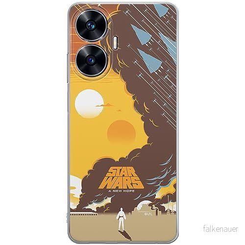ERT GROUP mobiltelefonfodral för Realme C55 originalt och officiellt licensierat Star Wars mönster 027 optimalt anpassad till formen på mobiltelefonen, fodral tillverkad av TPU plast 5905511861865