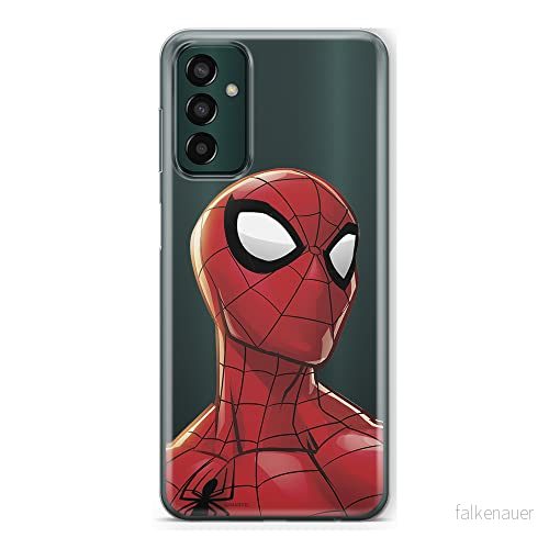 ERT GROUP mobiltelefonfodral för Samsung M13 4G originalt och officiellt licensierat Marvel mönster Spider Man 003 optimalt anpassad till formen på mobiltelefonen, gedeeltelijk transparant 5905511323141