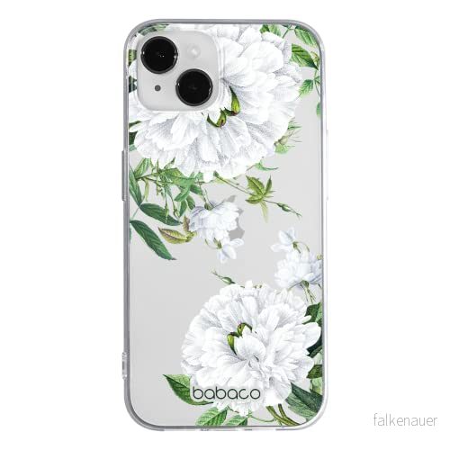 ERT GROUP mobiltelefonfodral för Iphone 13 MINI originalt och officiellt licensierat Babaco mönster Flowers 047 optimalt anpassad till formen på mobiltelefonen, gedeeltelijk transparant 5905131333957