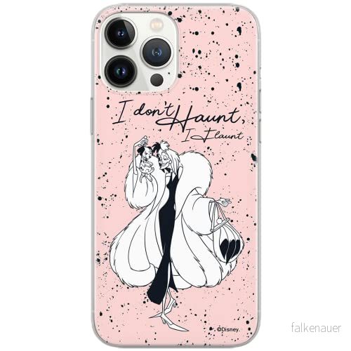 ERT GROUP mobiltelefonfodral för Xiaomi REDMI NOTE 10/ 10S originalt och officiellt licensierat Disney mönster Cruella and Puppy 001, fodral tillverkad av TPU plast 5903537191102