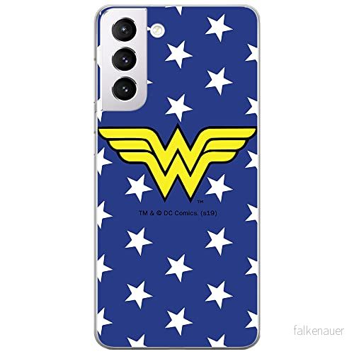 ERT GROUP mobiltelefonfodral för Samsung S21 PLUS originalt och officiellt licensierat DC mönster Wonder Woman 006 optimalt anpassad till formen på mobiltelefonen, fodral tillverkad av TPU plast 5903932383959