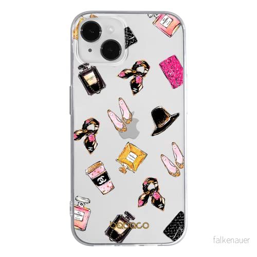 ERT GROUP mobiltelefonfodral för Apple Iphone 14 PLUS originalt och officiellt licensierat Babaco mönster Fashion 002 optimalt anpassad till formen på mobiltelefonen, gedeeltelijk transparant 5905131901965