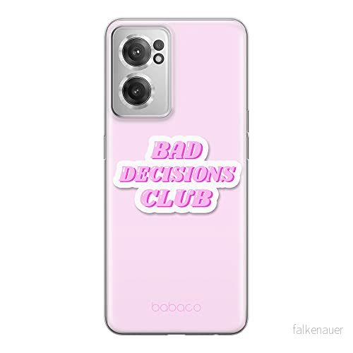ERT GROUP mobiltelefonfodral för Oneplus NORD CE 2 originalt och officiellt licensierat Babaco mönster 90's Girl 003 optimalt anpassad till formen på mobiltelefonen, fodral tillverkad av TPU plast 5905511287436