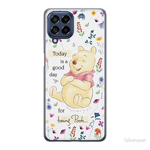 ERT GROUP mobiltelefonfodral för Samsung M33 5G originalt och officiellt licensierat Disney mönster Winnie the Pooh and Friends 029, fodral tillverkad av TPU plast 5905511346706
