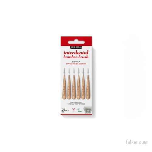 The Humble Co interdentalborste, bambu, storlek 2, Rojothe Humbl, 1 pack (1 x 300 g) 7350075693052