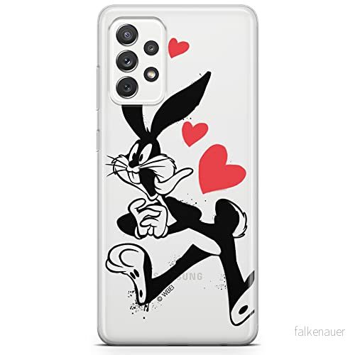 ERT GROUP mobiltelefonfodral för Samsung A33 5G originalt och officiellt licensierat Looney Tunes mönster Bugs 002 optimalt anpassad till formen på mobiltelefonen, gedeeltelijk transparant 5904805353185