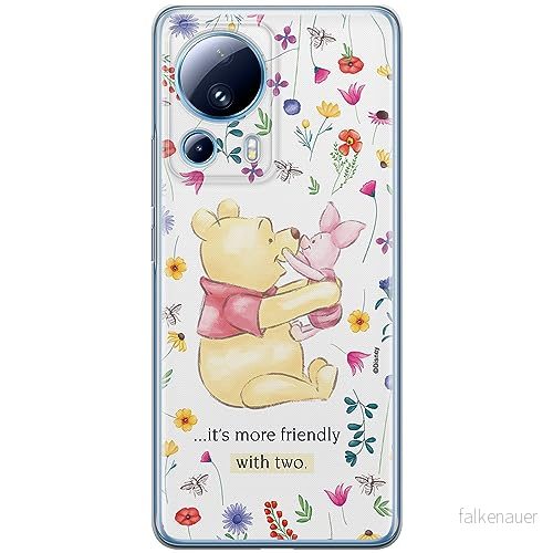 ERT GROUP mobiltelefonfodral för Xiaomi 13 LITE/CIVI 2 originalt och officiellt licensierat Disney mönster Winnie the Pooh & Friends 030, fodral tillverkad av TPU plast 5905511916640