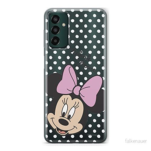 ERT GROUP mobiltelefonfodral för Samsung M13 4G originalt och officiellt licensierat Disney mönster Minnie 008 optimalt anpassad till formen på mobiltelefonen, gedeeltelijk transparant 5905511325251