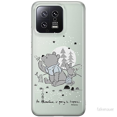 ERT GROUP mobiltelefonfodral för Xiaomi 13 originalt och officiellt licensierat Disney mönster Winnie the Pooh & Friends 008 optimalt anpassad till formen på mobiltelefonen, gedeeltelijk transparant 5905511896348
