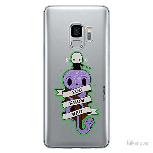ERT GROUP mobiltelefonfodral för Samsung S9 originalt och officiellt licensierat Harry Potter mönster 243 optimalt anpassad till formen på mobiltelefonen, gedeeltelijk transparant 5905131660831