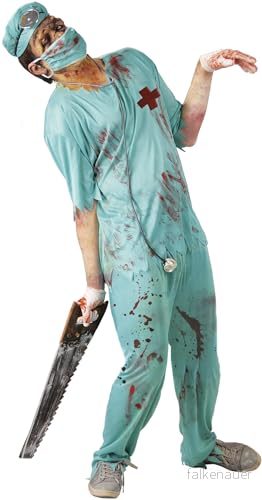 Déguisement adulte de chirurgien zombie homme L 8434077804773