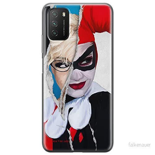 ERT GROUP mobiltelefonfodral för Xiaomi REDMI 9T/ POCO M3 originalt och officiellt licensierat DC mönster Harley Quinn 007 anpassad till formen på mobiltelefonen, fodral tillverkad av TPU plast 5905131565150