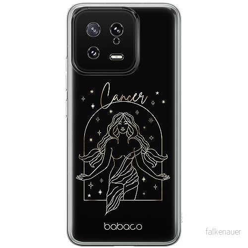 ERT GROUP mobiltelefonfodral för Xiaomi 13 originalt och officiellt licensierat Babaco mönster Zodiac Woman 004 optimalt anpassad till formen på mobiltelefonen, fodral tillverkad av TPU plast 5905511901981