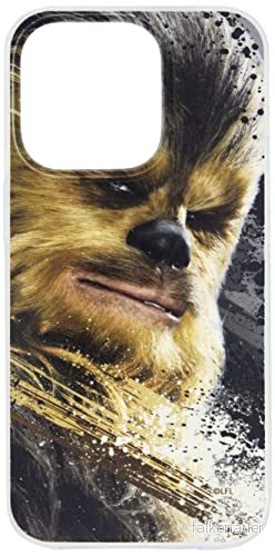 ERT GROUP mobiltelefonfodral för Apple Iphone 14 PRO originalt och officiellt licensierat Star Wars mönster Chewbacca 003 anpassad till formen på mobiltelefonen, fodral tillverkad av TPU plast 5905131926890