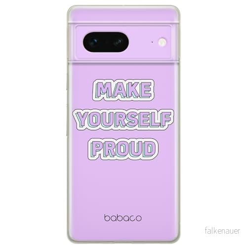 ERT GROUP mobiltelefonfodral för Google PIXEL 7 originalt och officiellt licensierat Babaco mönster 90's Girl 010 optimalt anpassad till formen på mobiltelefonen, fodral tillverkad av TPU plast 5905795145316