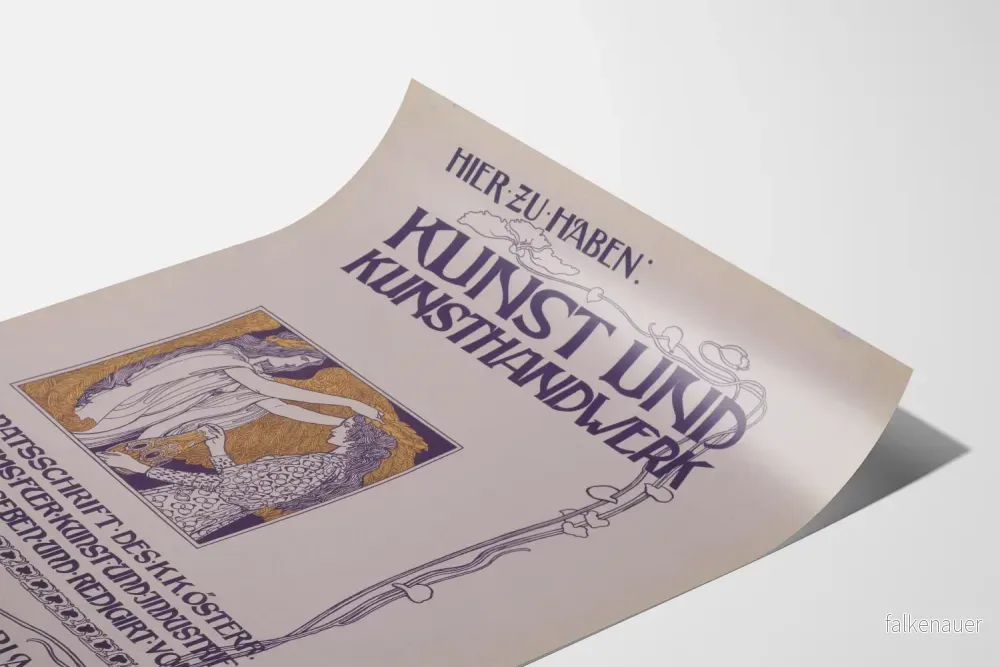 Vintageposter för konst och hantverk - konstnärlig väggdekoration - Bild 3