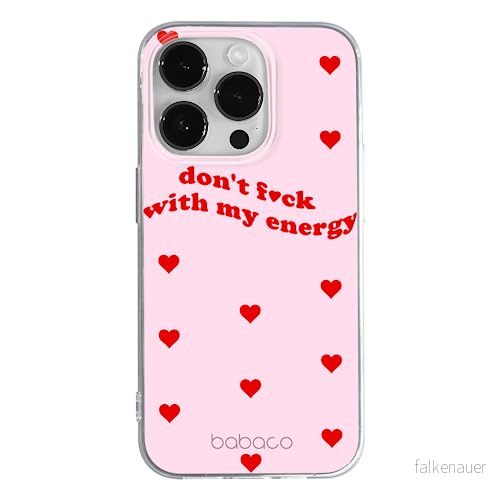 ERT GROUP mobiltelefonfodral för Apple Iphone 14 PRO MAX originalt och officiellt licensierat Babaco mönster My energy 003 anpassad till formen på mobiltelefonen, fodral tillverkad av TPU plast 5905131931320